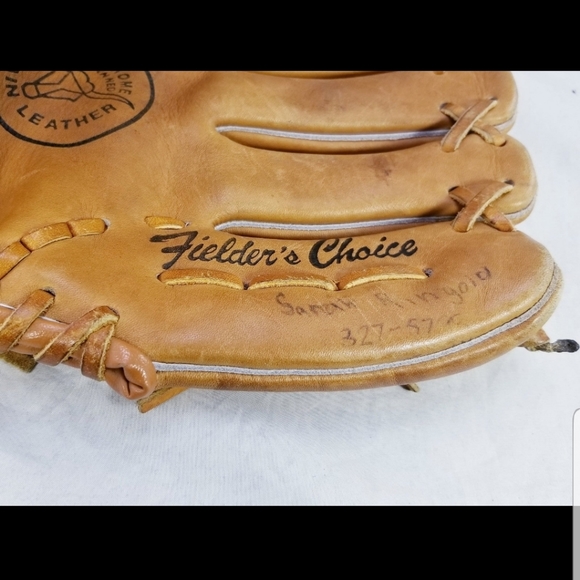 VINTAGE SPALDING LEFT HAND GLOVE /RIGHT HAND THROWER BASEBALL 42-3955 - Picture 3 of 6